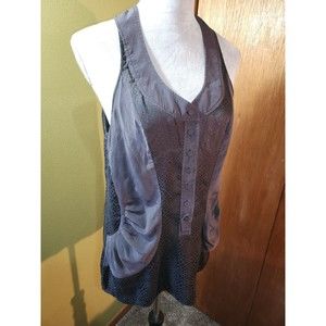 Balenciaga Silk Tank top Black Size 42 B#2a